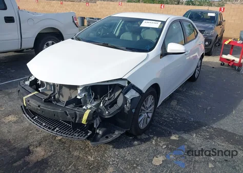 2015 Toyota Corolla Le Plus из США, поврежденный, VIN 5YFBURHE3FP320994